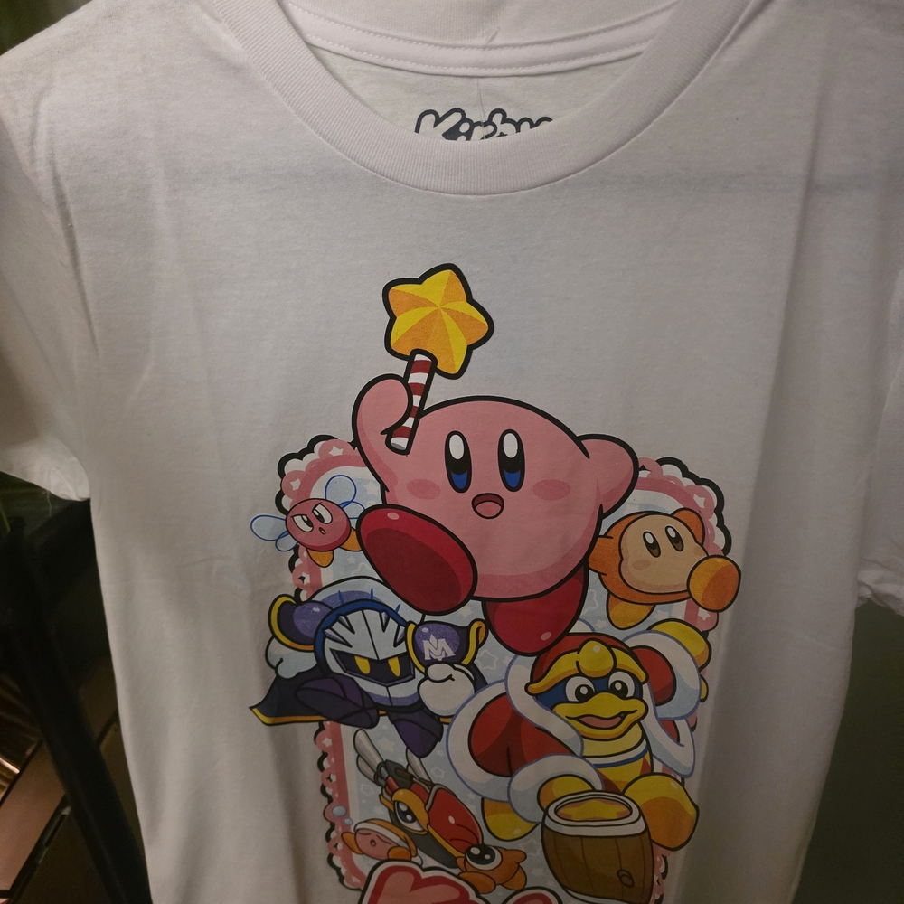 Kirby Graphic Tee with Star Wand